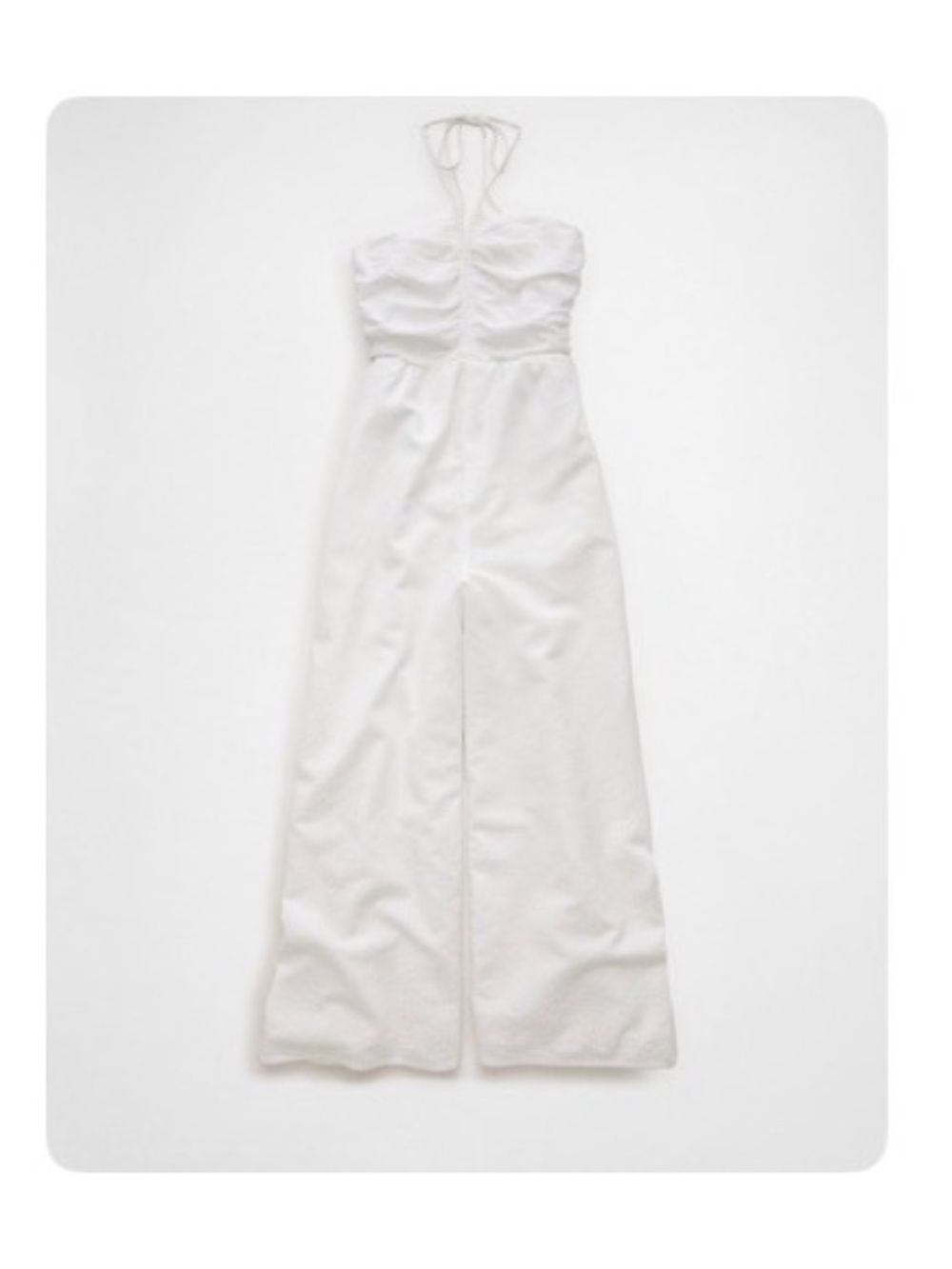 American Eagle AE Cut-Out Halter Jumpsuit